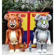 Bearbrick 400%&amp;100% Cartoon Cat Mouse Tom and Jerry x Be@rbrick Action Figure Model Toy Gift