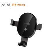 Xiaomi 70mai 10W Qi Wireless Car Charger Mount Handfree 2-in-1 Charger &amp; Holder