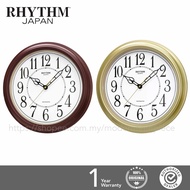 RHYTHM Hourly Chime and Strike (Westminster)Wall Clock CMH726 Jam Dinding Japan Movement