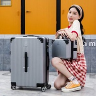 全城熱賣 - 大容量行李箱旅行箱（32寸銀色子母裝)