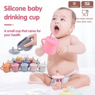 **Malaysia Seller** Baby Infant Training Silicone Cup Eco Friendly Free BPA Baby bottle Baby Drinking Cup baby Training Cup