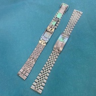 For Seiko 20 22mm watch band Stainless Steel Glide Lock Wrist Watchband Strap SRPD Skx007 Bracelet