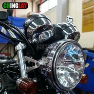 Suitable for Honda CB400SF CB1300SF CB1100 Modified Headlight Decoration Bracket Aluminum Alloy