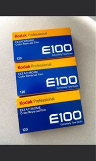 Kodak Ektachrome Color Reversal Film E100 彩色正片120 Slide film 反轉片膠卷 菲林電影感100F Lomo Leica Afga 5294 Fu