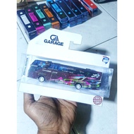 Miniature Bus ARMAGEDON Tunggal Jaya Jet bus 3 Scale 1/87 bus Basuri | Garage. TOYS