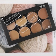Odbo Eight-Color Highlighting Contouring Concealer Palette Contour Cream Palette Makeup Bronzer Highlighter