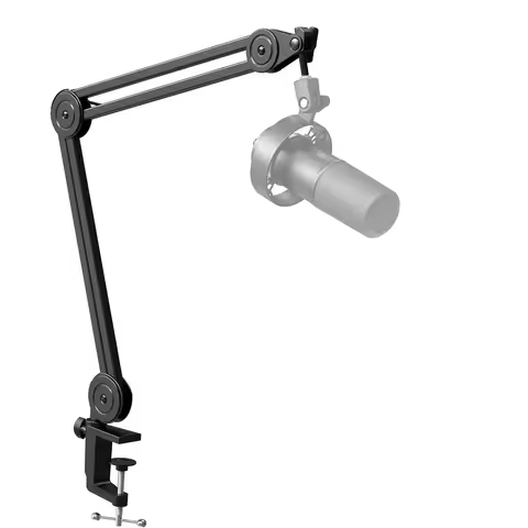 FIFINE Microphone Arm Boom,Suspension Stand-Heavy Duty Boom with Desk Clamp for AM8,Gaming,Streaming