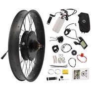 Harbin-Star Electric Bike Conversion Kit, 48V 1200W 26" Fat Rear Wheel Powerful PAS Motor E-Bike Con