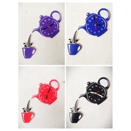 WALL CLOCK CUP TEAPOT/ UNIQUE WALL CLOCK WALL CLOCK