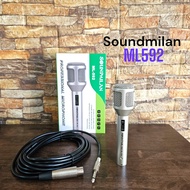 ไมโครโฟน Soundmilan ml592 ไมค์สาย dynamic