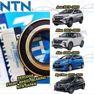 PERODUA MYVI D20N 2018 ALZA ATIVA ARUZ FRONT WHEEL BEARING NTN JAPAN P-AU0867
