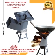 KZLA Heavy-Duty Modern Racket Wood Grill-Stove Extremely Economical with Wood or Twigs - KZL AP&AT