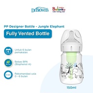Dr. Browns 5oz 9oz Options+ Wide-Neck Designer Bottle - Milk Bottle
