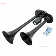 แตรลมแตรโลหะ 12V/24V แตรลมรถบรรทุก - แตรลมสีเขียว