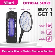 & Akari Duo Bundle Replaceable Lamp - Electric Mosquito Killer (Ae-899) + Mosquito - Swatt