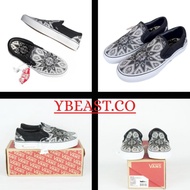 Vans Slip On Shoes - Vans Slip On Mastdonbidecart Black/Charcoal - Vans Slip On Premium Shoes - Sneakers Shoes - Sneakers Import