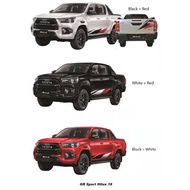 TOYOTA HILUX BODY STICKER HILUX 18/19 GR SPORT
