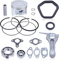 88mm Piston Connecting Rod Crank Bearing Kit for Honda Gx390 13HP Engine 13101-Zf6-W00, 13200-Z1C-90