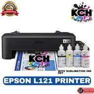 BRAND NEW and SEALED EPSON L121 PRINTER WITH CUYI SUBLIMATION INK SET