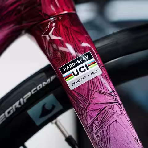 certification small label sticker bicycle union certification label Road bike decals customize frame