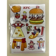 Sticker KFC Wonderland | I Love KFC | Fun Game | Fun Time | KFC Time