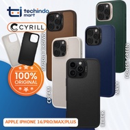 Case iphone 16 Series Pro Max Plus Cyrill by Spigen Kajuk MagSafe Premium Leather Anti-Shock Casing