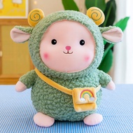 Plush doll Plush doll [2513 People Praise] Plush Toy Cute Sheep Super Cute Rainbow Sheep Backpack Sh