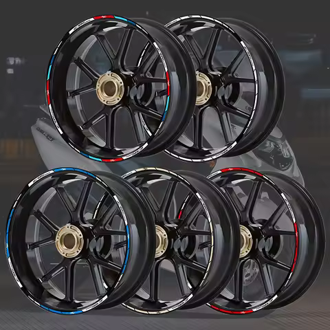 Front 21'' Rear 18'' Motorcycle Wheel Hub Reflective Rim Stickers Decals Accessories for HONDA CRF11
