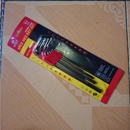 Wolf Hex Key Set 9Pcs Long Wolf L Key Set