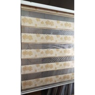 ZEBRA BLINDS BERCORAK / Window Blinds / Decorative Zebra Blinds (READY STOCK)