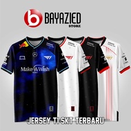 T1 Esports Jersey Latest 2025 Game T-Shirt Can Request Name Jersey Custom Name