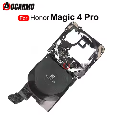 For Honor Magic 4 Pro Wireless Charging Coil NFC Module Flex Cable Motherboard Cover With Proximity 