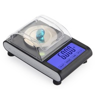 High Precision 50g Scale Weighing Gram 0.001 Experimental Jewelry Mg/Precision Jewelry Scale Small P