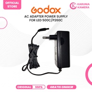 Godox P260C Power Supply Adapter for LED Godox P260C/500C/LF308D/LF308BI (Length 2.8 meters)