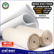 TERMURAH Busa Eva Foam Tebal 5mm Lembaran 230x125 cm / Busa Ati Lembaran / Busa Eva Lembaran Tebal 5