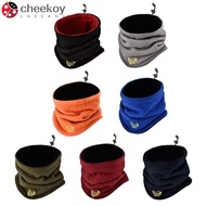 CHEEKOY Fleece Neck Gaiter Winter Snowboard Camping Half Face
