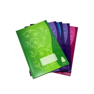 Greenhill F4 (300pgs) Hard Cover Foolscap Book / Buku Log Panjang Kulit Tebal (Single Line) - 300
