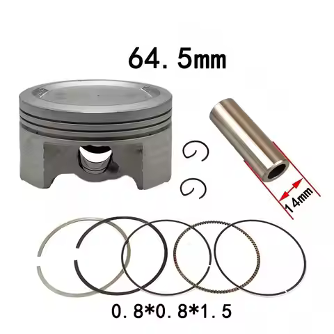 Motorcycle Piston 64.5mm Big Bore Pin 14mm forHonda XR150L XR150LEKE CBF150 CBF 150 CG 150 TITAN