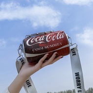 Bag Women 2025 New Style Autumn Winter Unique Coca-Cola Bag Cans Fashion Shoulder Bag Cola Bottle Me