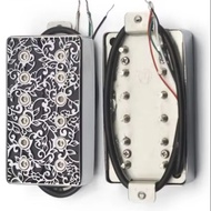 KR-7.5k/15k Coil Splitting Alnico V Pickup for LP Guitar Alnico 5 Humbucker Hollow Brass Cover Guita