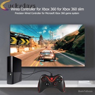 Fashion USB Wired Game Controller Gamepad for Microsoft Xbox 360 Xbox 360 Slim PC Rbna