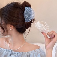 Symphony Jelly Shell Large Grab Clip 8cm Female High-End Light Luxury Hair Clip 2025 New Style Back 
