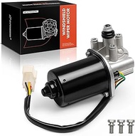 A-Premium Front Windshield Wiper Motor Compatible with Peterbilt 379, 384, 386, 388, 389