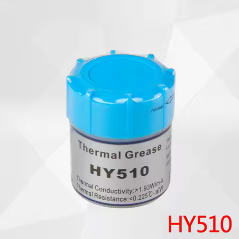 HY510 Silver Gray Thermal Conductive Paste Gray Small Half Bottle Barrel Silicone Grease Heat Dissip