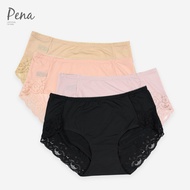 Pena house inner wear เซต 4 ชิ้น กางเกงชั้นใน สำหรับผู้หญิงผ้าลื่น PSUNS24004
