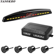 YASOKRO Car Led Parking Sensor Auto Car Detector Parktronic Display Reverse Backup Radar Monitor Sys