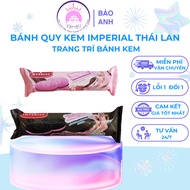 Thai imperial cream cookies - cake decoration cookies