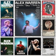 Popular Music Singer A-alex Warren Poster High Quality Dorm Living Room Aesthetic Wall Decoration Pa