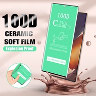 Samsung Galaxy S21 S20 Ultra S10 S9 S8 Note 10 Plus Note 20 Ultra 8 9 Full Cover Soft Ceramic Screen Protector Film