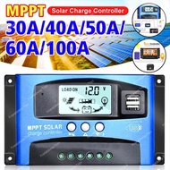 ORI 100A MPPT Solar Charge Controller 2 Regulator Dual USB LCD Automatic Identify 12V 24V MPS36